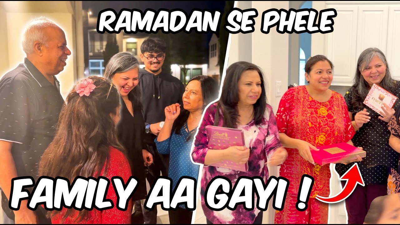 Ramadan Se Pehle Canada Se Surprise Guests! 😱 Baby Ka Pehla Birthday Aur Haircut Daily VLOG 79