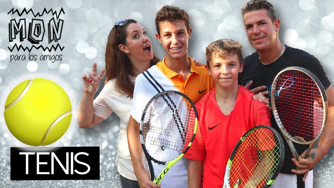 Así es un DIA DE ENTRENAMIENTO de TENIS de Hugo y Mateo * VLOGS The crazy haacks