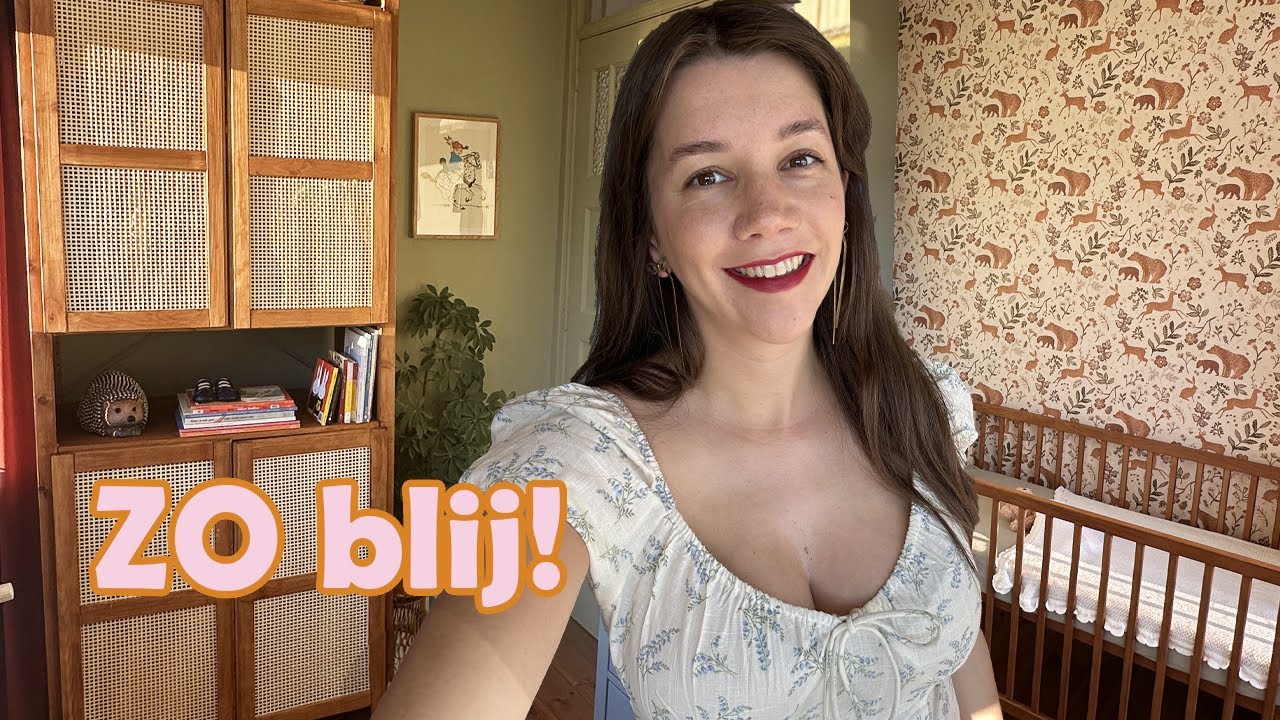 KLUSVLOG 8: Decoratie shoppen & het eindresultaat van de babykamer en kantoor! 👶🏻