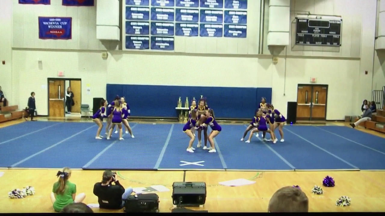 Mills park middle school cheerleading