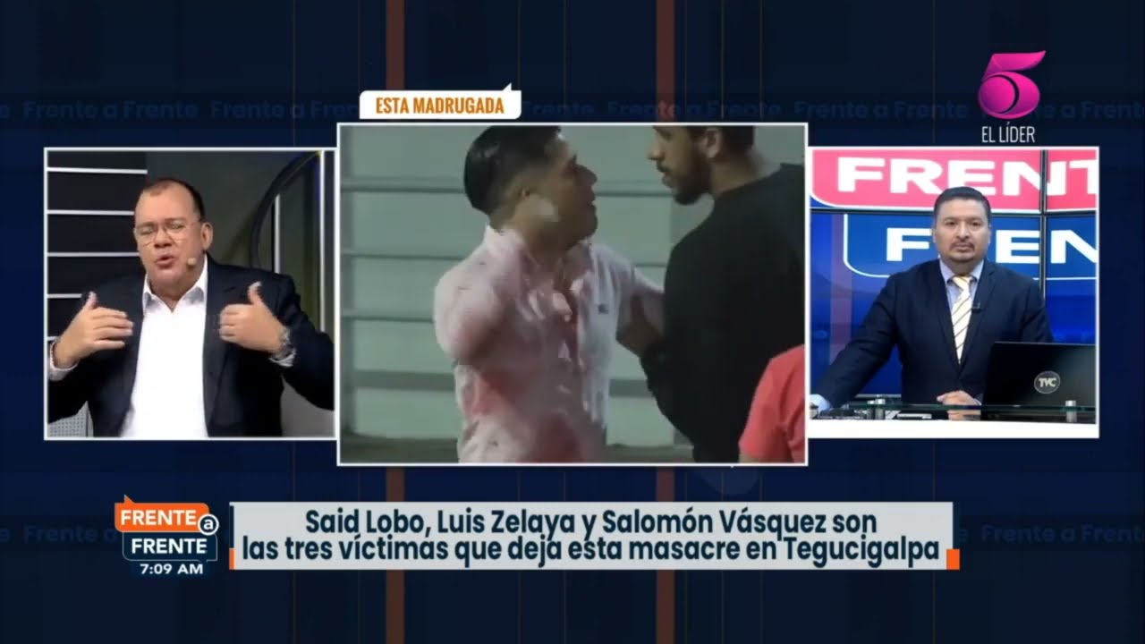 Renato comenta crimen de los cuatro jóvenes Said lobo, Luis Zelaya, Salomón Vásquez y Norlan Rivera