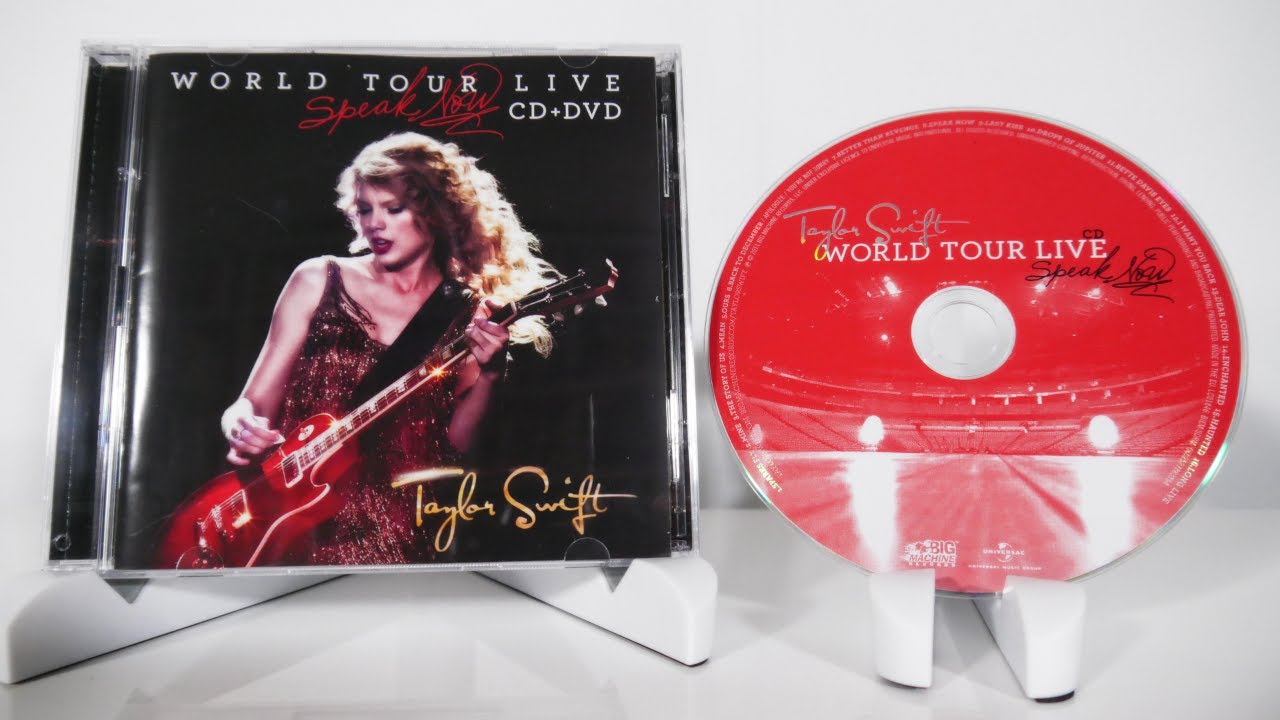 Taylor Swift - Speak Now World Tour Live CD Unboxing