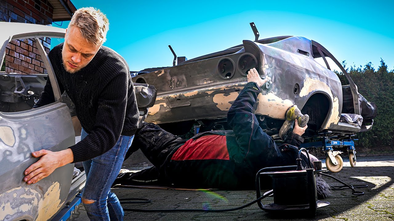 Sonnenschein, Schleifstaub & Überraschungen: Manta-Restauration mit ESC-Check!