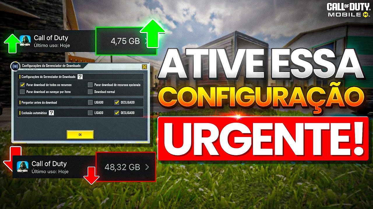 COMO OTIMIZAR O COD MOBILE PARA RODAR EM QUALQUER DISPOSTIVO COM MAIS FPS! (DICAS COD MOBILE)