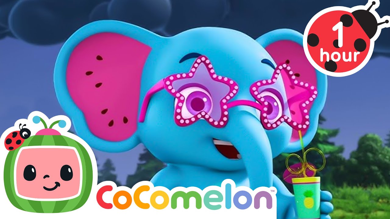 Thunder and Lightening Song ⛈ | CoComelon Animal Time | Animals for Kids