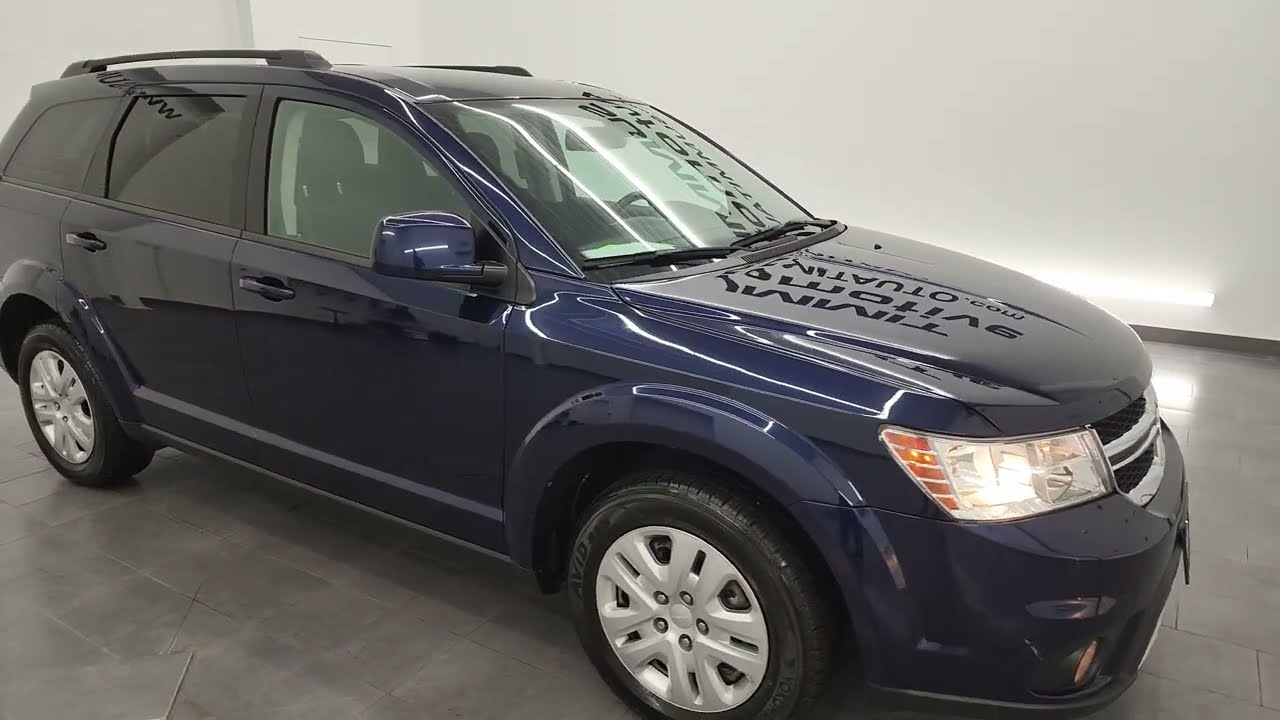2019 DODGE JOURNEY AWD SE CONTUSION BLUE METALLIC 4K WALKAROUND 23J21A SOLD!