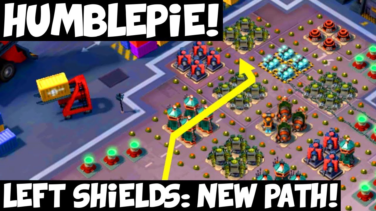 Humblepie Left Shields: New Path! ✦ Boom Beach
