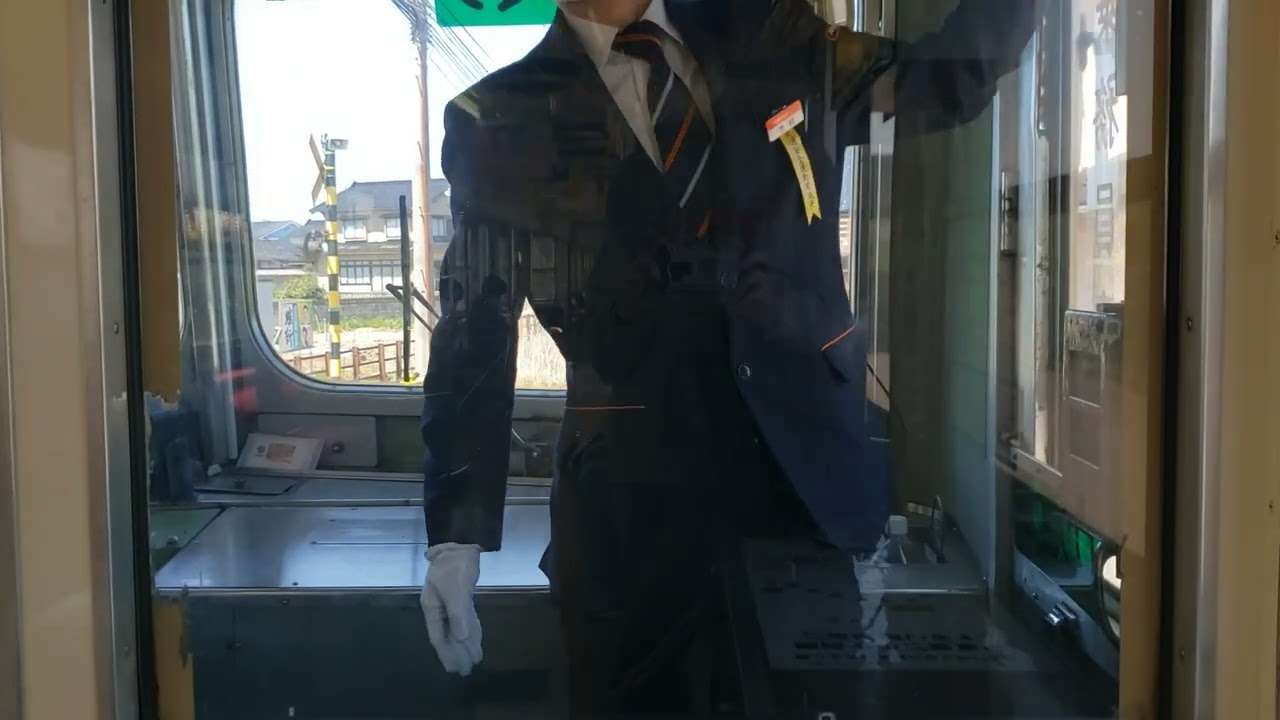 北陸鉄道浅野川線8801号車北鉄金沢→内灘前面展望