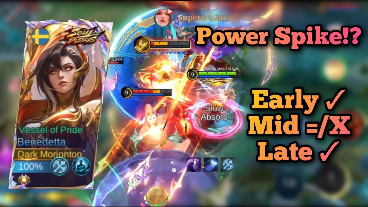 Time Is On Our Side‼️ Benedetta vs Freya Gameplay ‼️ Build | Emblem | Guide#mobilelegends 