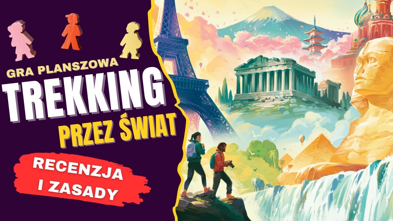 TREKKING Przez Świat - gra planszowa | Recenzja | Skrót Zasad