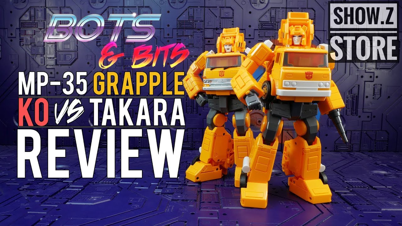 KO Masterpiece MP35 Grapple V Takara Review