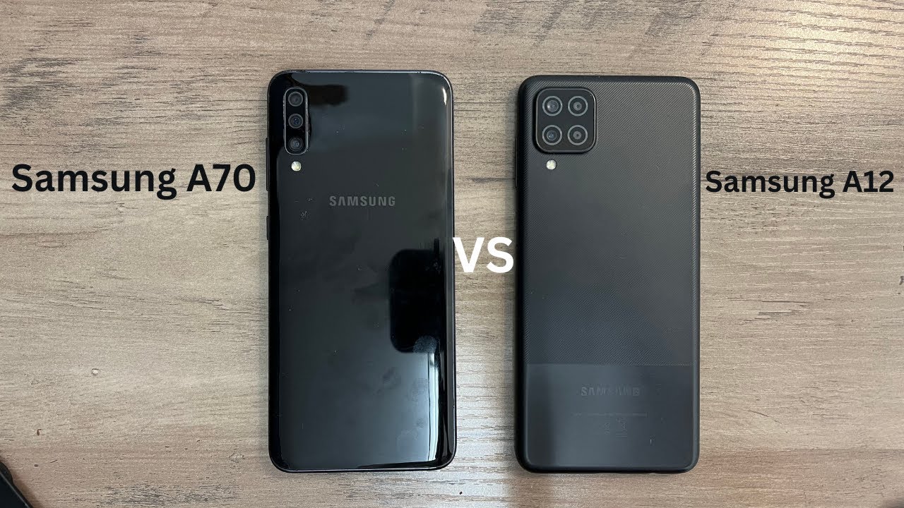 Samsung A70 vs Samsung A12: Speed Test!