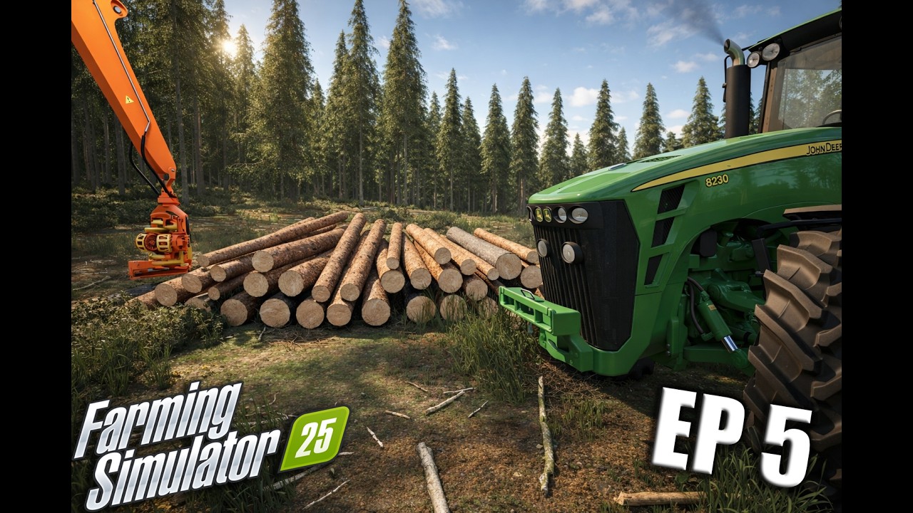 Logging Heaven in Holmakra Ep.5 | Ultimate Forestry Adventure 🌲