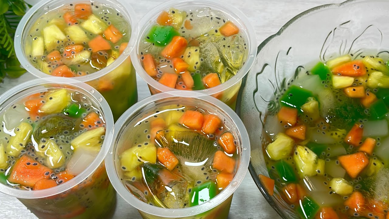 IDE JUALAN ES BUAH  COCKTAIL MENYEGARKAN DAN NIKMAT 