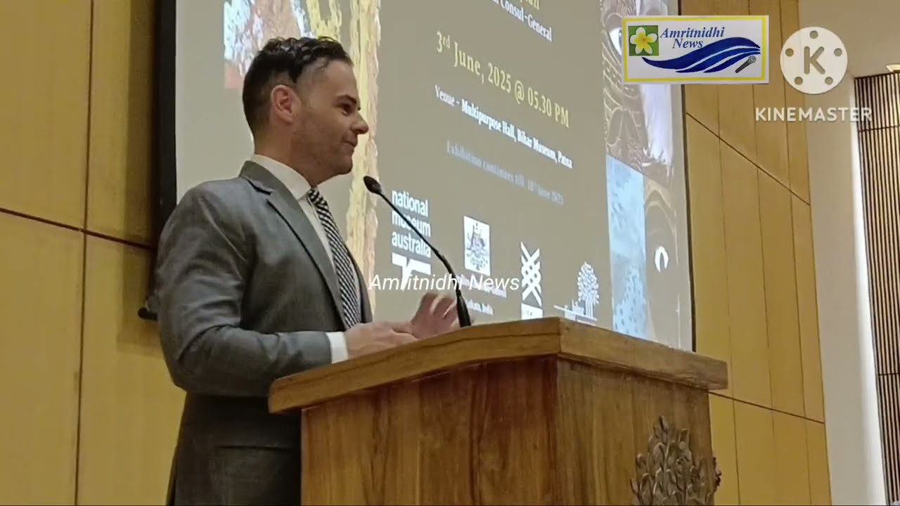 I like Indian Art & Foxnuts as snacks |  Hugh Boylan, Australian Consulate General Kolkata