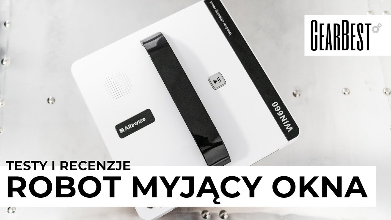 ROBOT MYJĄCY OKNA Alfawise WIN660 z GearBeast | HIT czy KIT