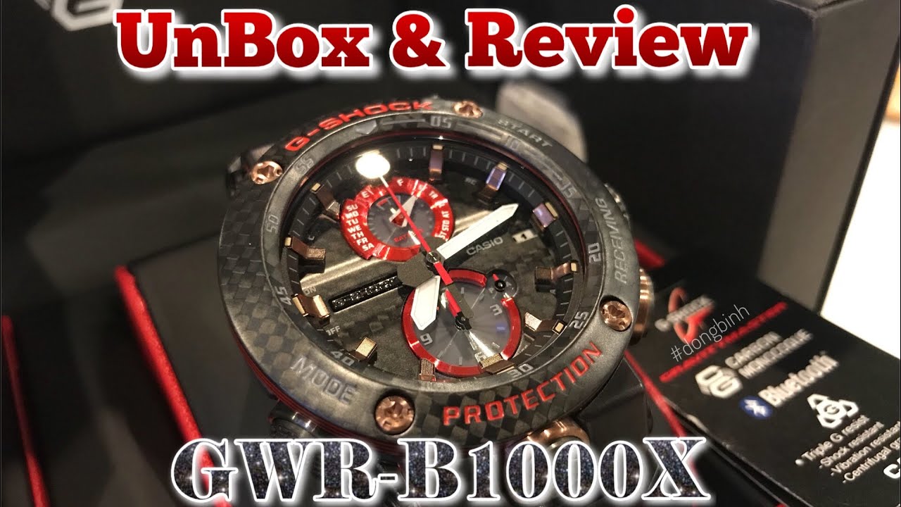 UNBOX & REVIEW ĐỒNG HỒ GWR-B1000X - LIMITED GRAVITY MASTER X CARBON 2019 (VIỆT NẠM)