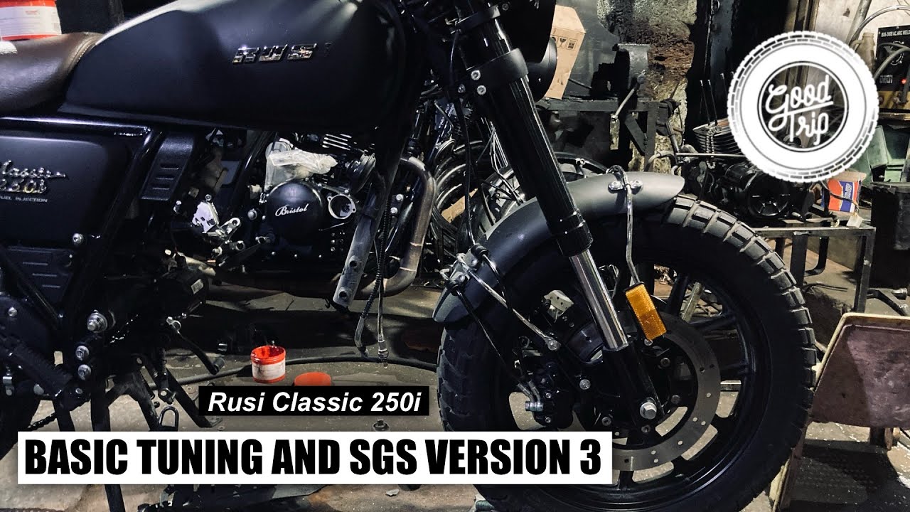 Rusi classic 250i | Basic Tuning and Super Gas Saver version 3 | RPM drop problem