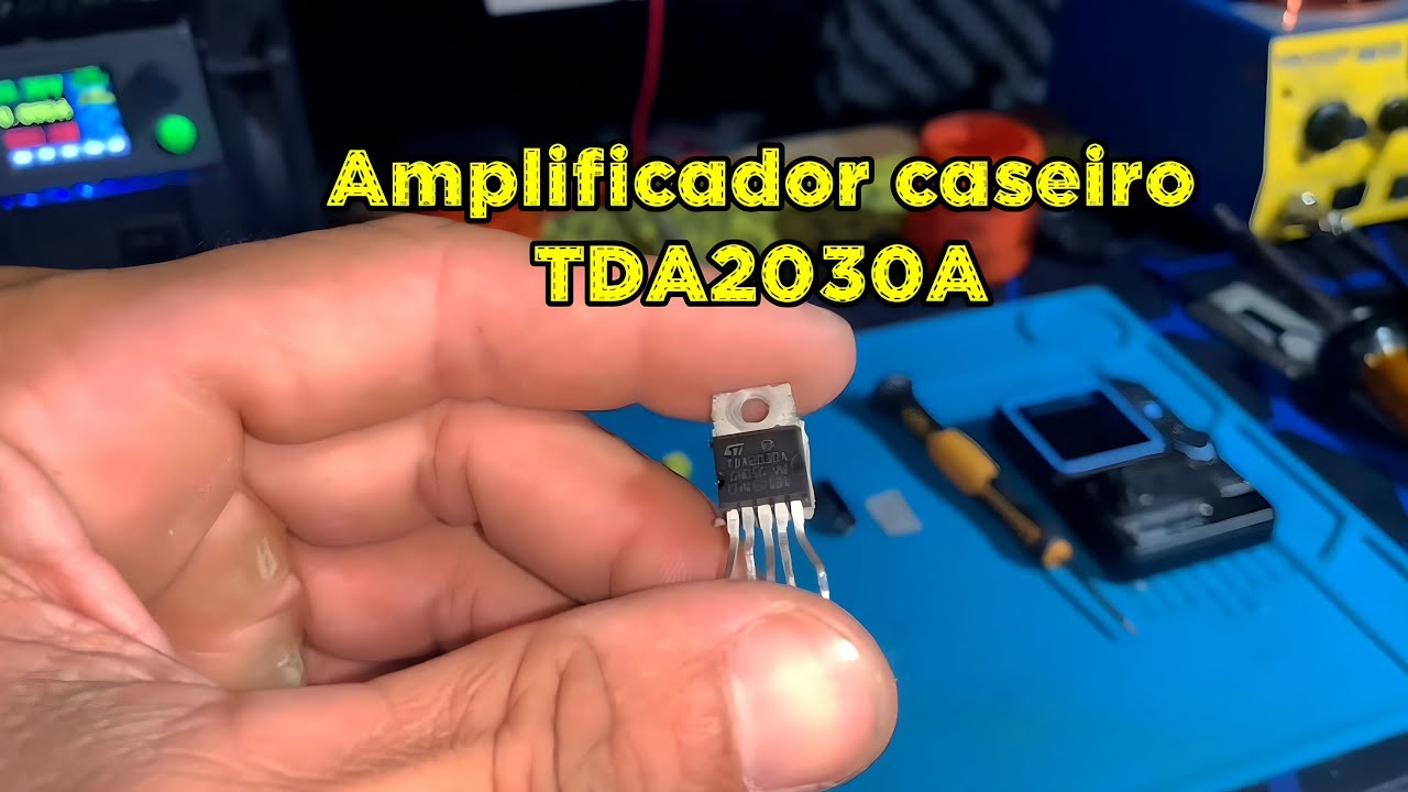 Amplificador caseiro TDA2030