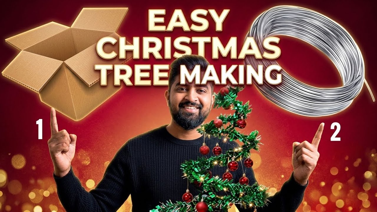 2 Easy Christmas Tree ideas | #christmas #christmastree