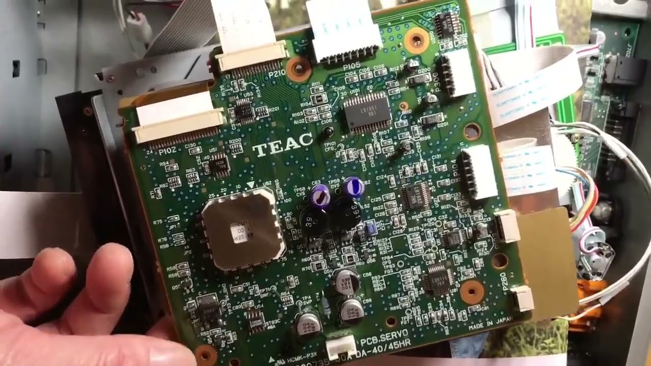 TASCAM DA-45 HR - BELT CHANGE