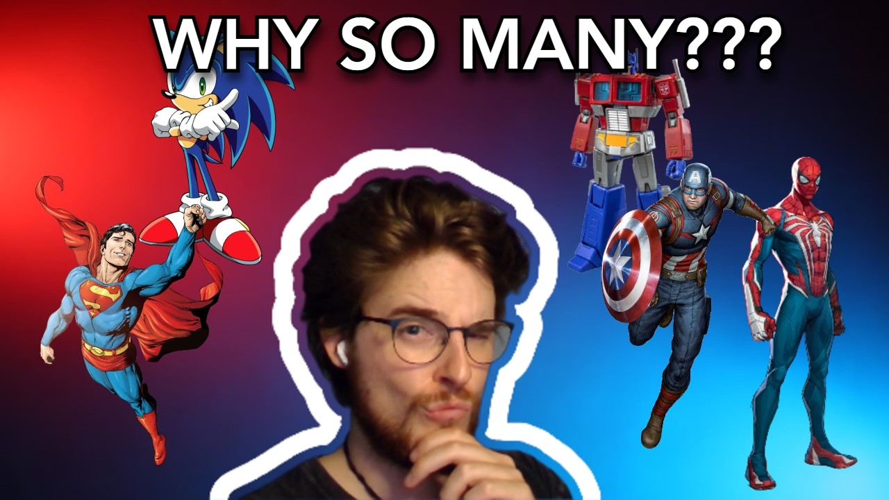 WHY ARE THERE SO MANY BLUE AND RED CHARACTERS?!?!