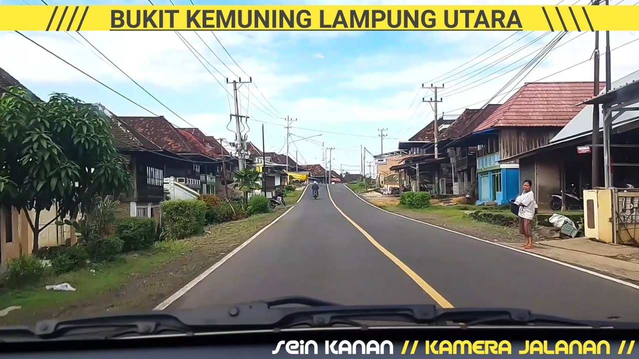 sein KANAN //KAMERA JALANAN// Bukit Kemuning Lampung Utara