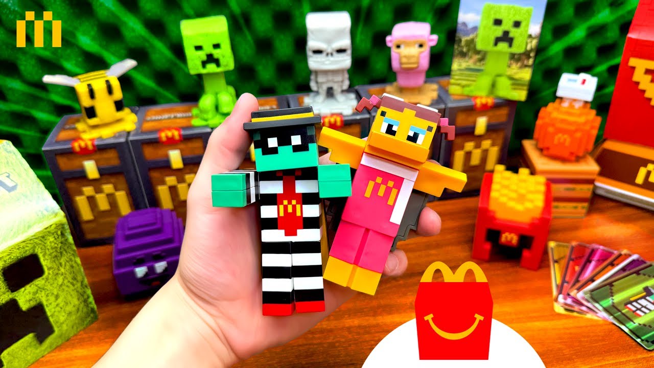 Combo Adulto e McLanche Feliz UM FILME MINECRAFT