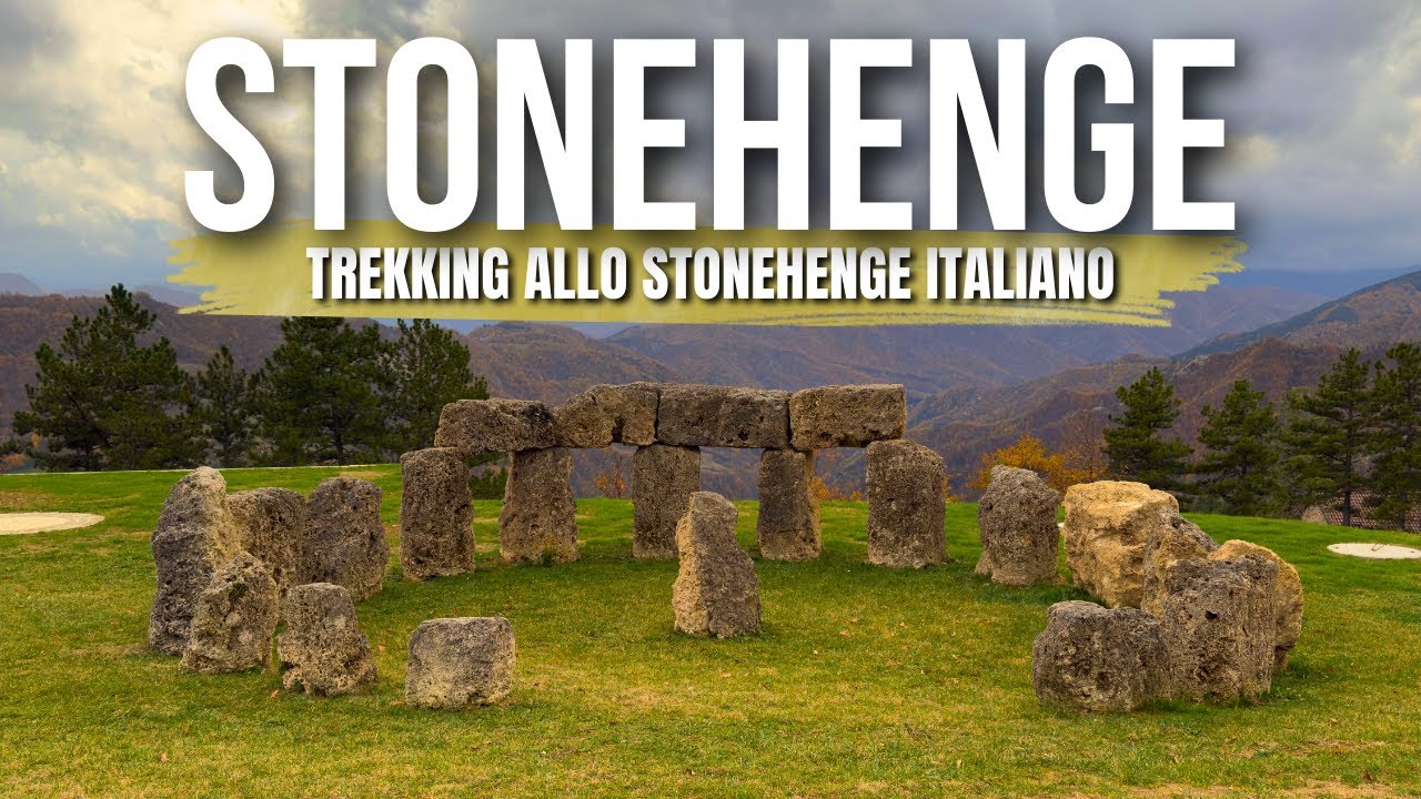 TREKKING allo STONEHENGE ITALIANO - Little Stonehenge di Cornieta [4K]