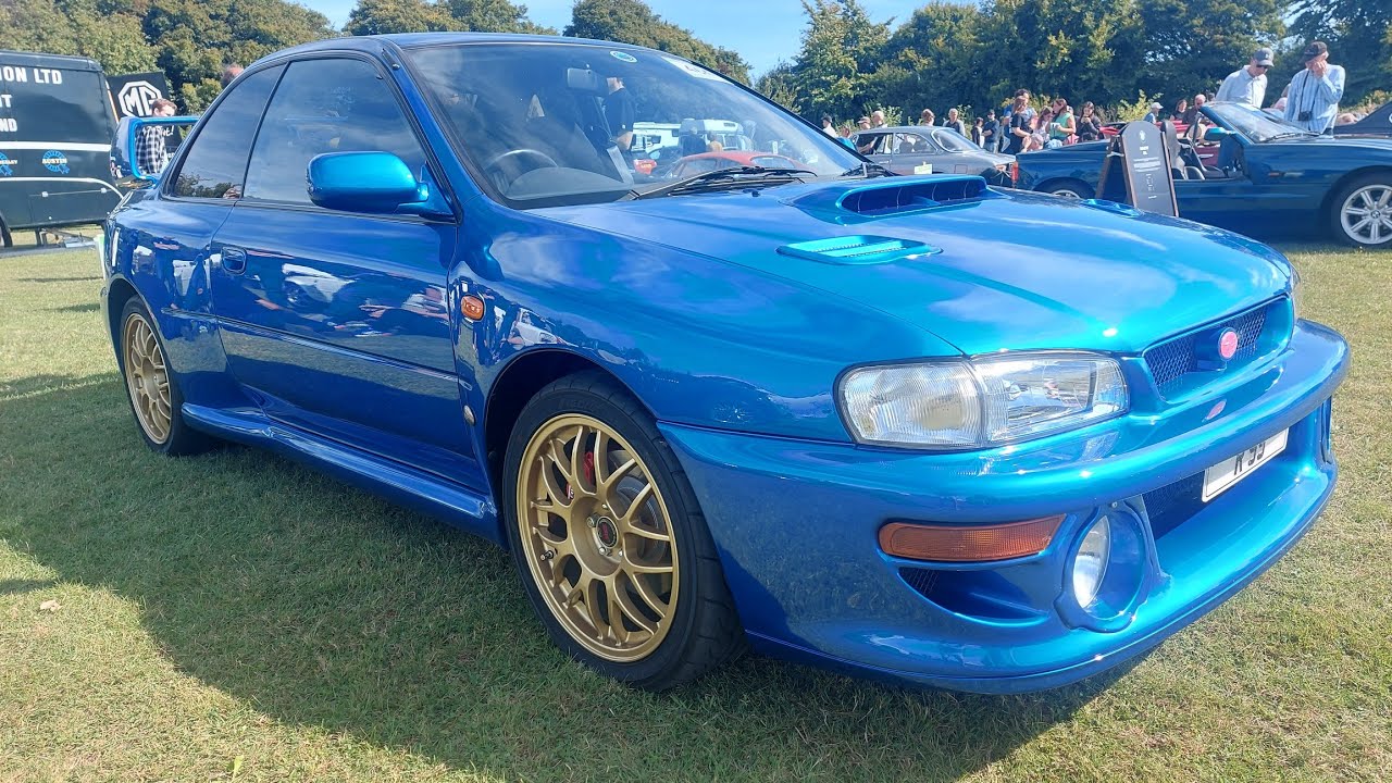 Subaru Impreza STI Prodrive 22B at Kop Hill climb 2024
