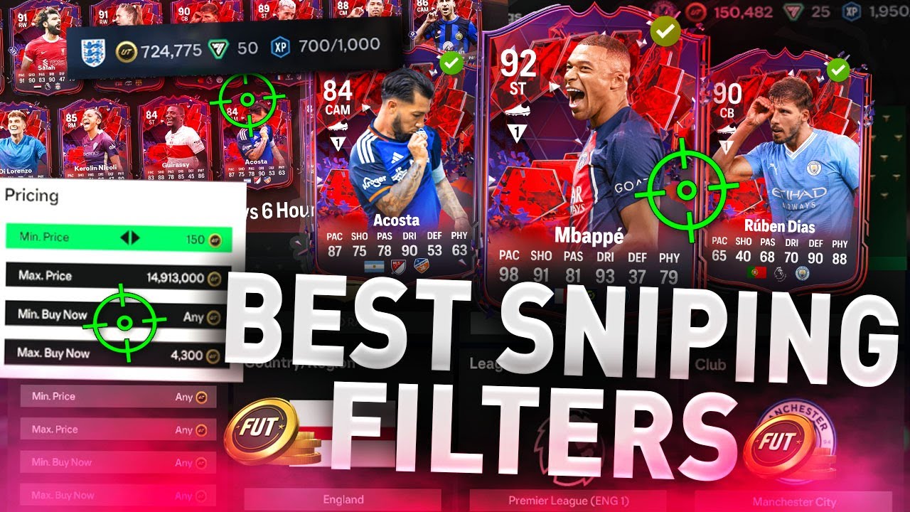 Best Sniping Filters.. 🤩 *MAKE 100K QUICK* (FC 24 BEST SNIPING FILTERS TO MAKE COINS) #FC24
