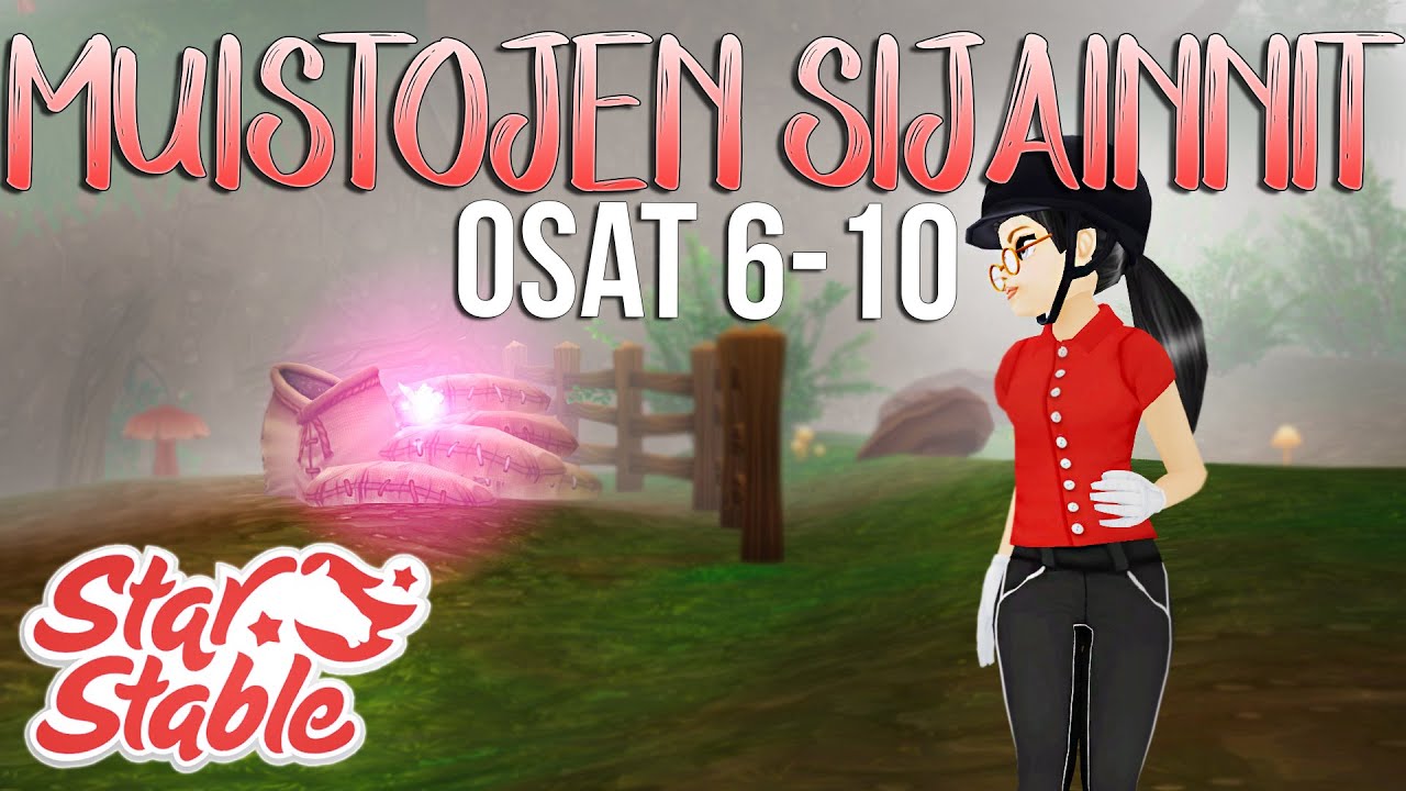 Muistojen sijainnit osat 6-10 | SSO