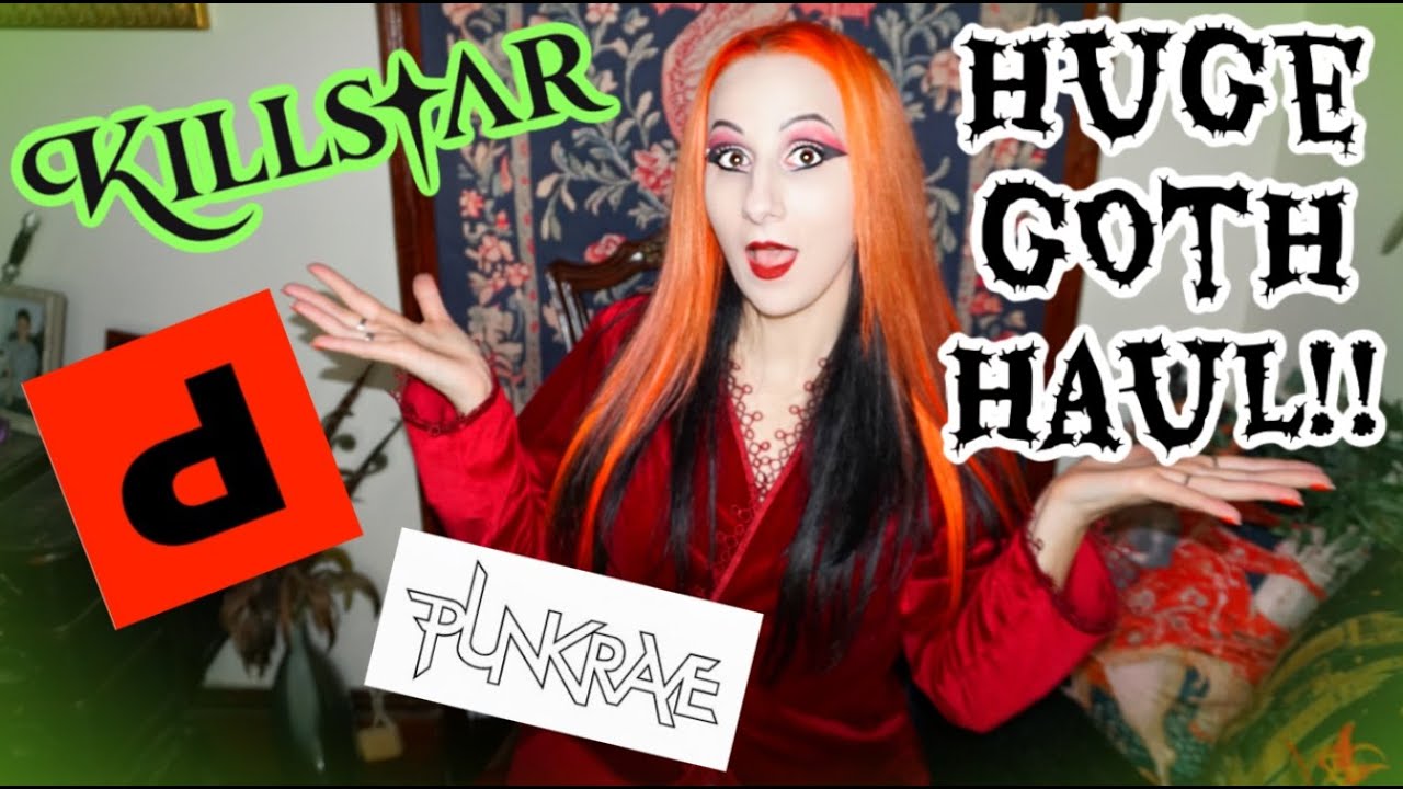Huge Goth & Alternative Haul: Clothes, Makeup & More!