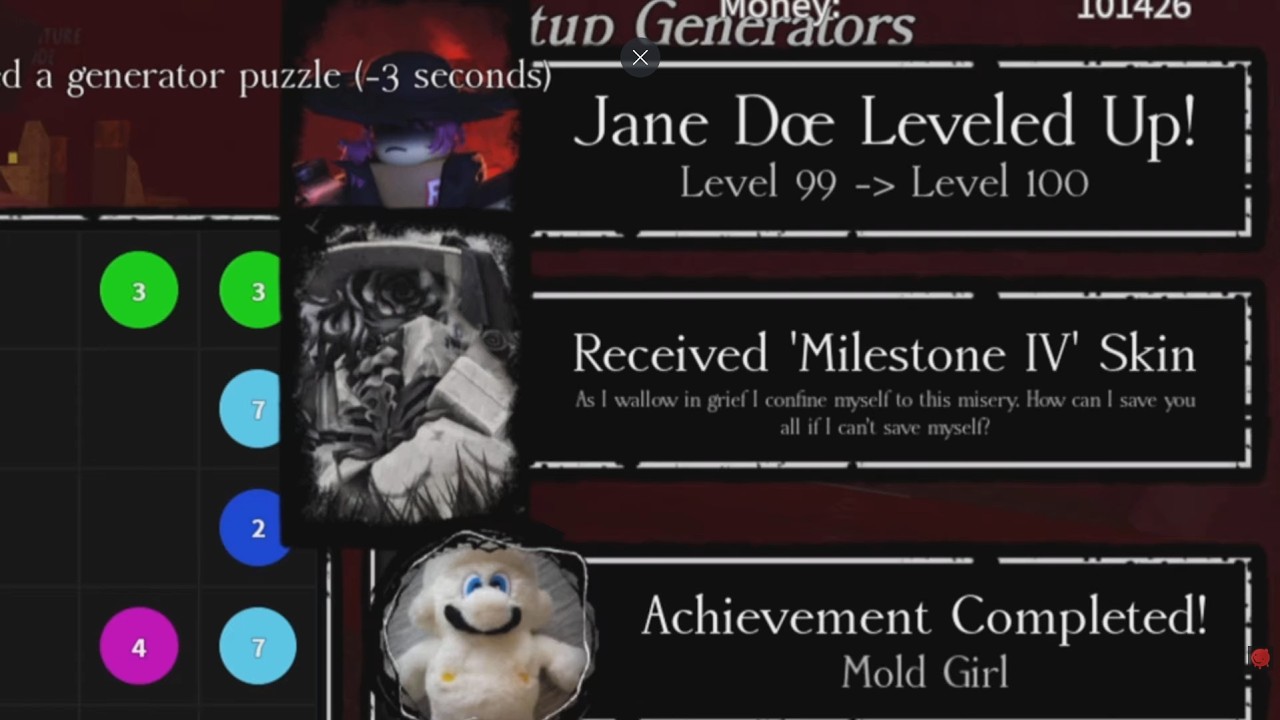 Jane Doe Level 100 // Forsaken