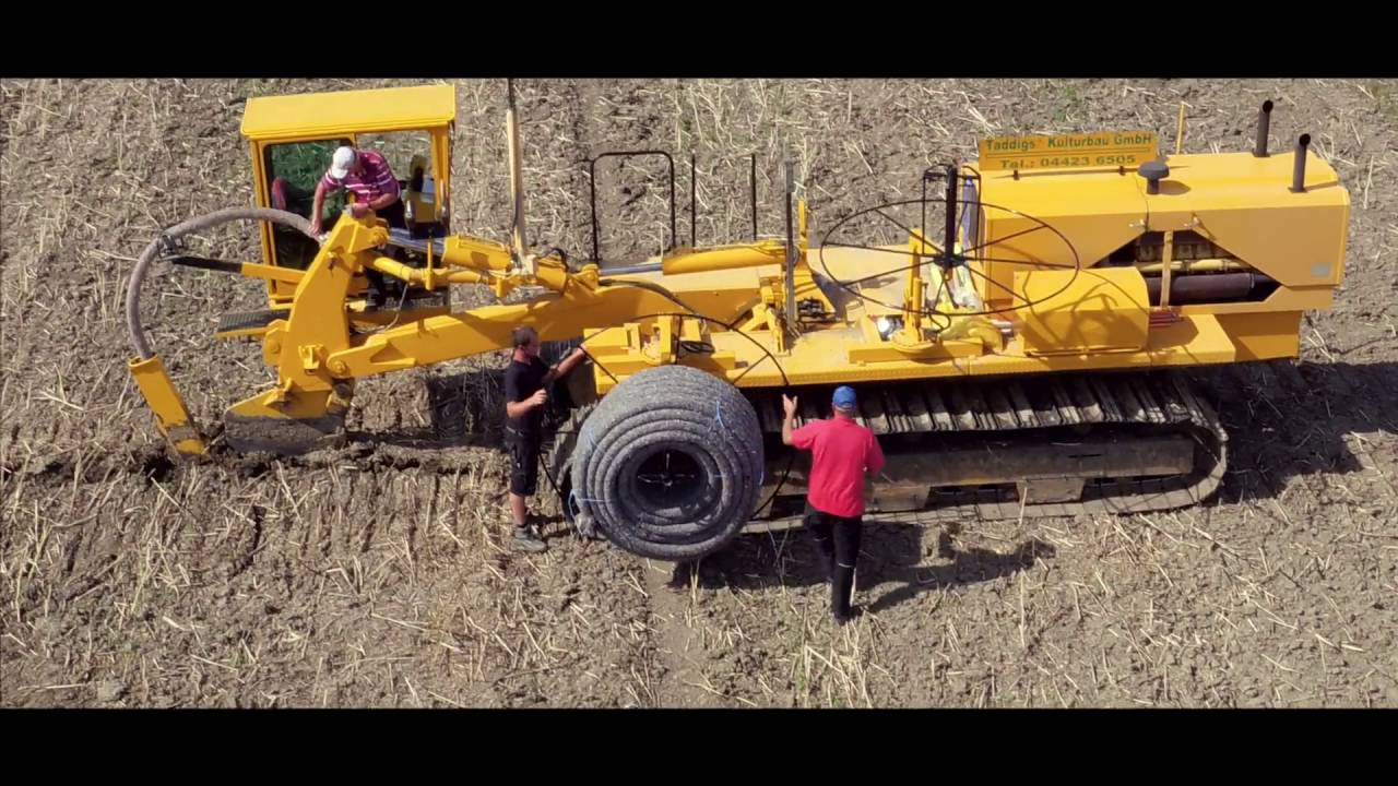 Dränagepflug Dynapac 785 - Taddigs Kulturbau GmbH