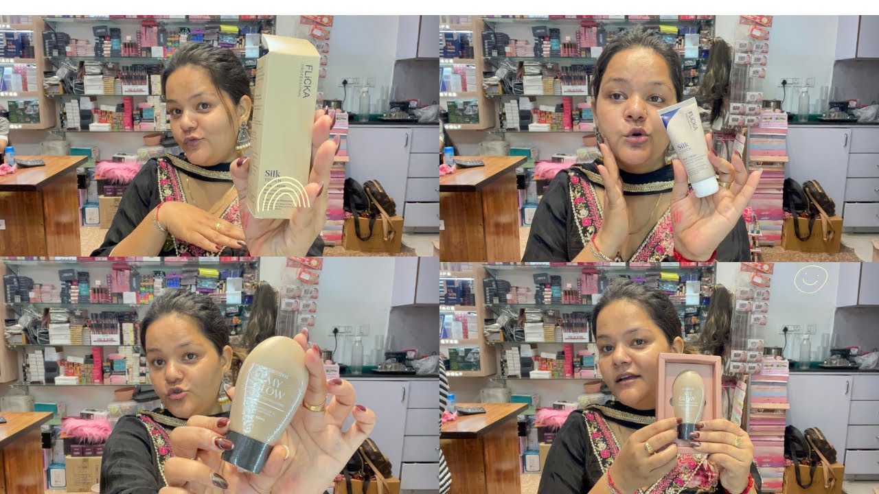 Suroskie My glow tint moisturzer and flicka silk touch milk cream review 