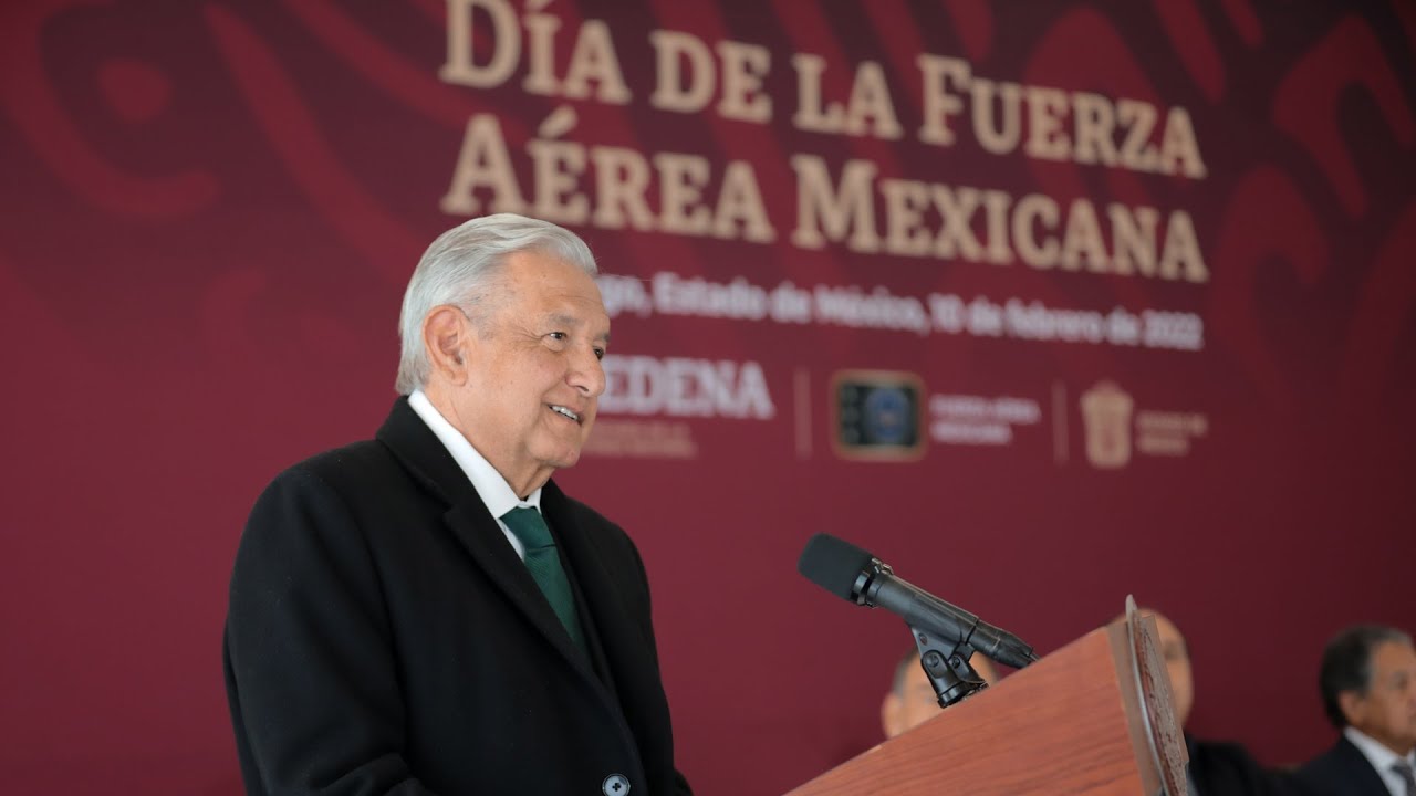 Día de la Fuerza Aérea Mexicana, desde Santa Lucía, Estado de México