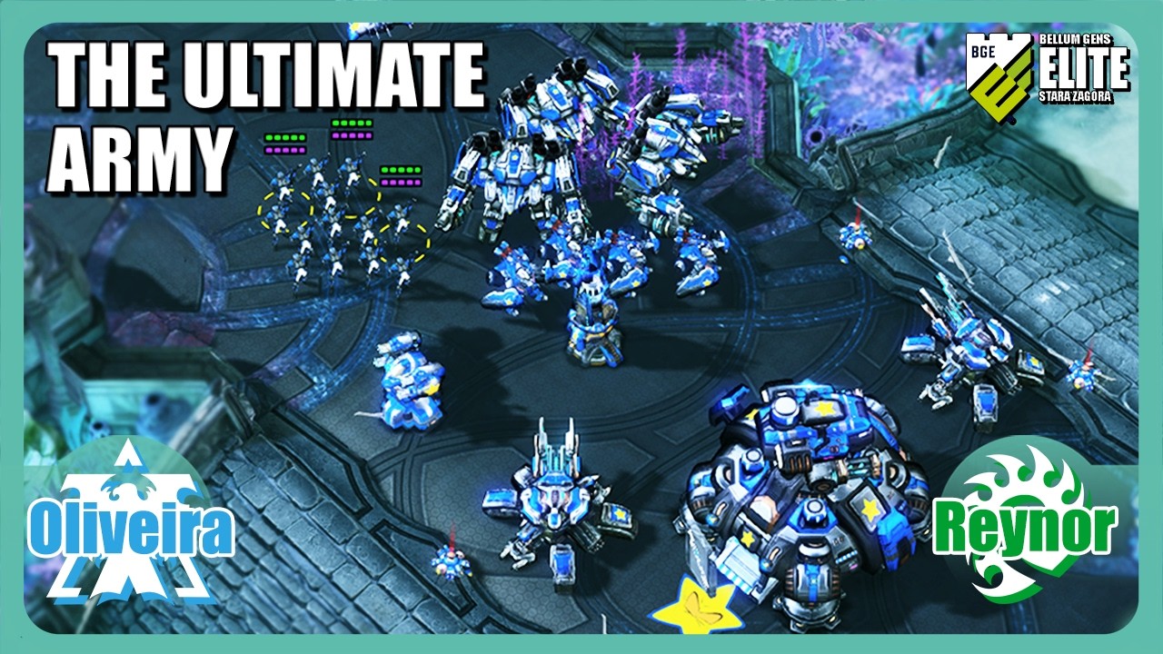 Oliveira Shows Us: Peak TvZ Lategame vs. Reynor!