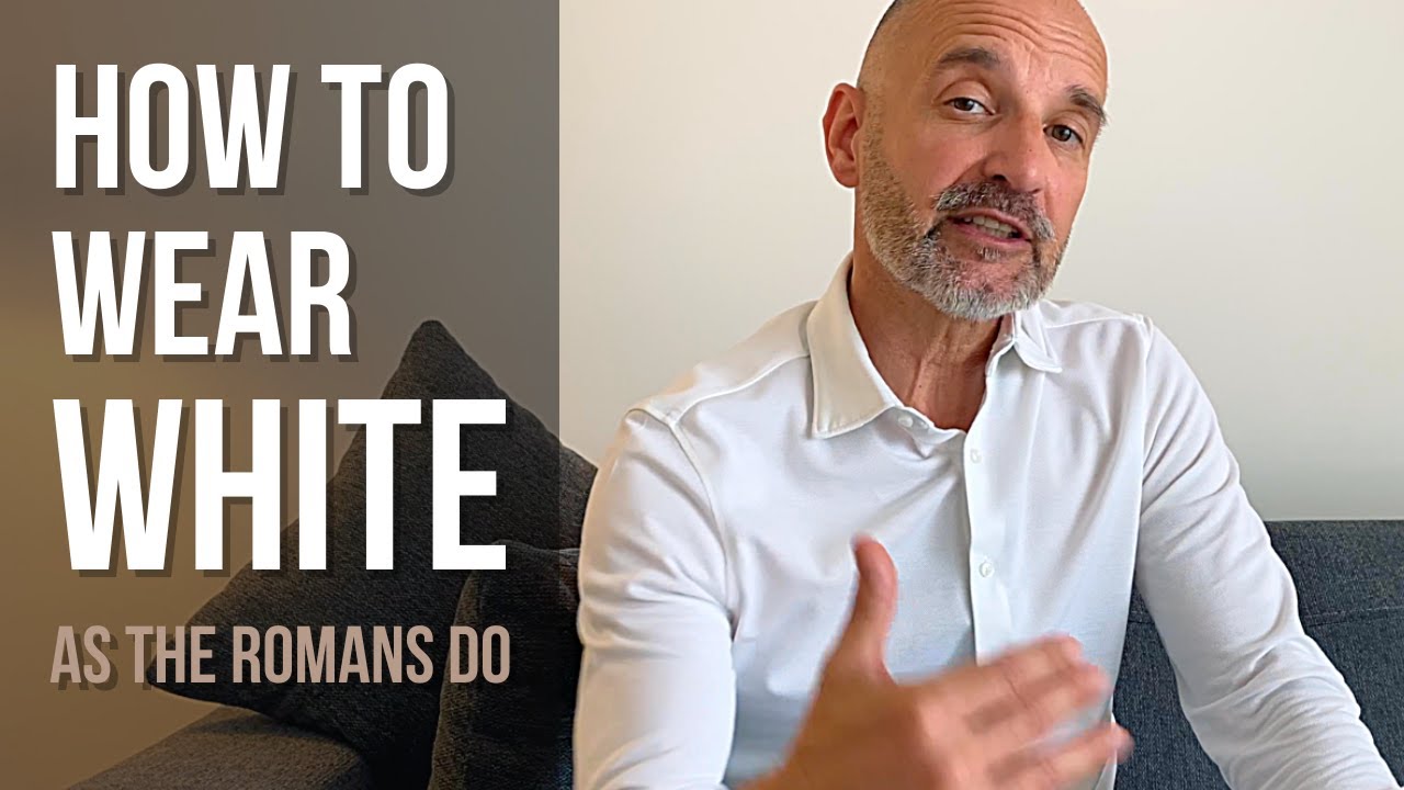 How to Wear White (Do as the Romans Do) #italianstyle #dresslikeitalians #fashion #lessknownrome