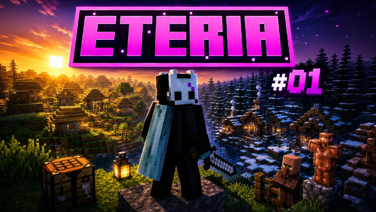🌍 O COME&Ccedil;O DE ETERIA! Minha Nova S&eacute;rie Survival #01 &lsaquo;WILLZERA&rsaquo;