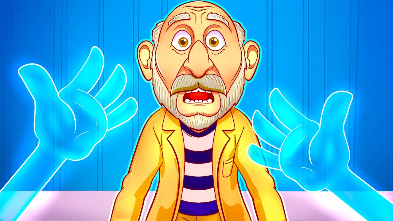I Pranked Grandpa as a GHOST! 👻 (He FREAKED OUT!)