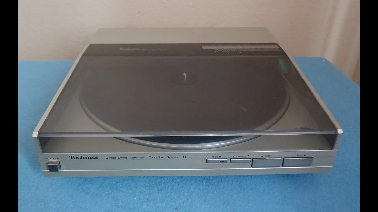 Technics SL-5 Direct Drive Turntable - Linear Tracking ___sn: DA-2630F177