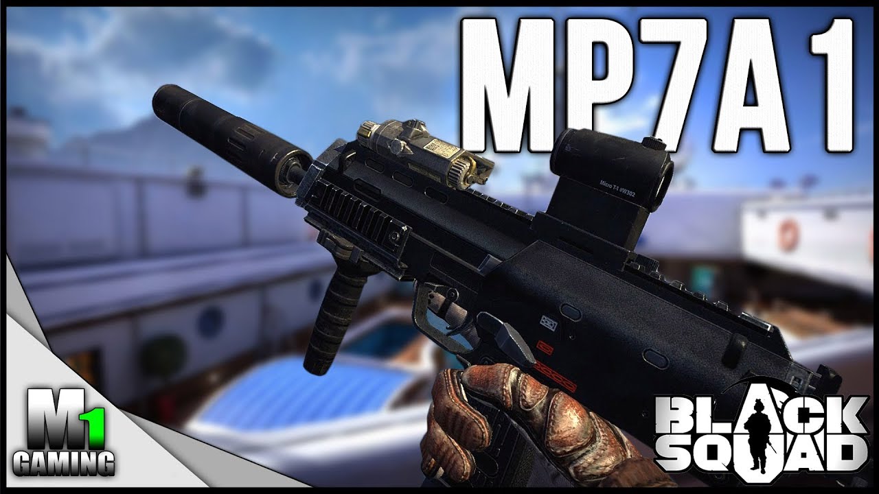 BLACK SQUAD - Best Weapon For Beginners MP7A1 (REVIEW)