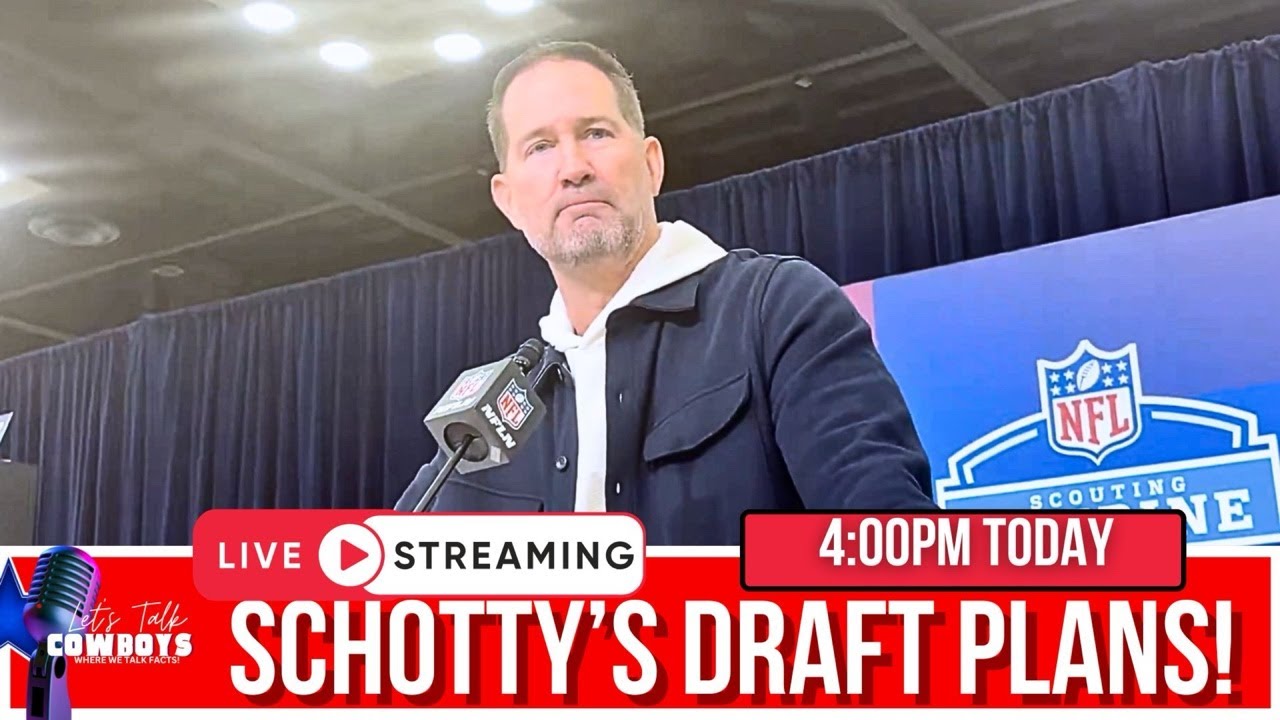 Brian Schottenheimer Speaks At The Combine And Talks Draft And Cowboys Plans For 2026!