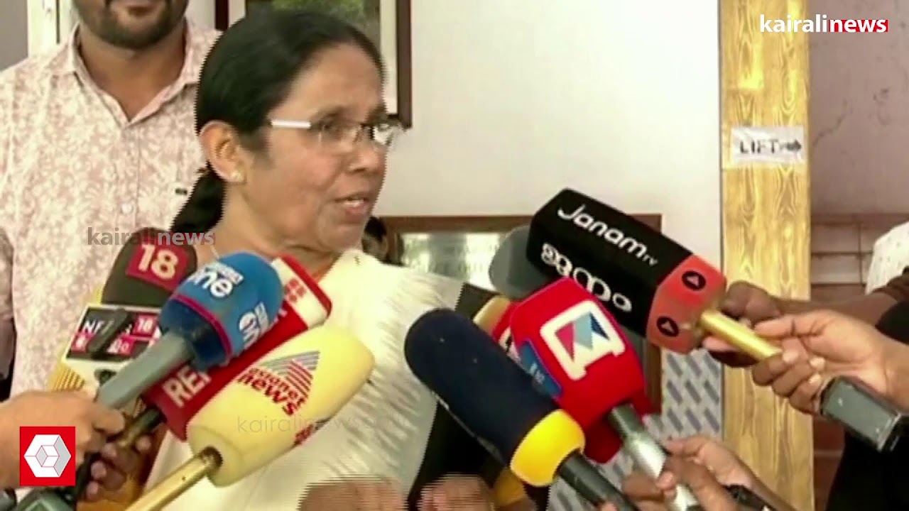കെ കെ ശൈലജ ടീച്ചർ മാധ്യമങ്ങളെ കാണുന്നു, തത്സമയം