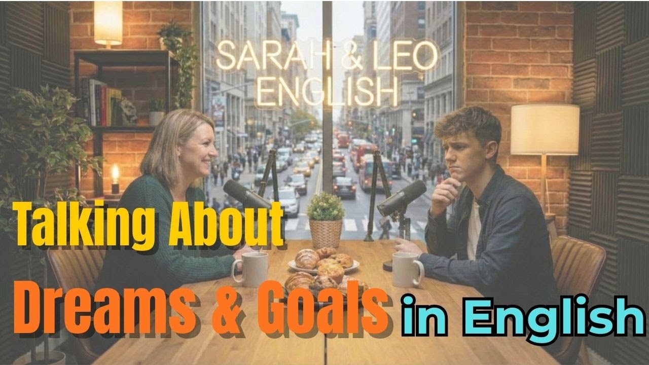 How to Talk About Your Dreams & Goals | Real Life English for Beginners