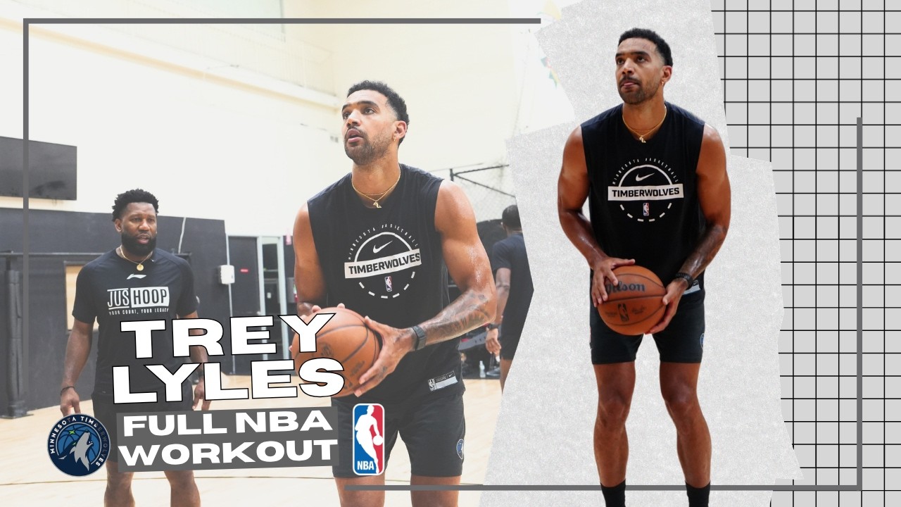 Trey Lyles готовится к матчу с Minnesota | Тренировка NBA