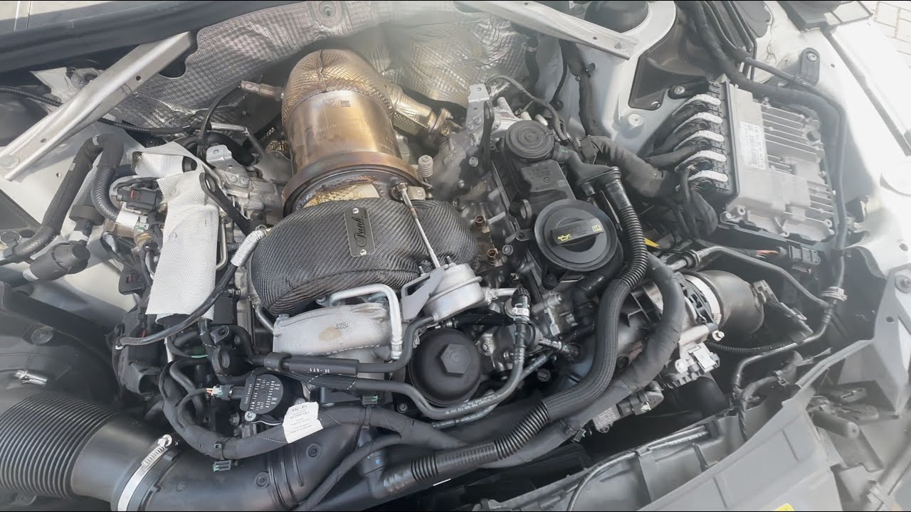 Audi S5 B9 Funk Motorsport Turbo heat resistant blanket installation process guide