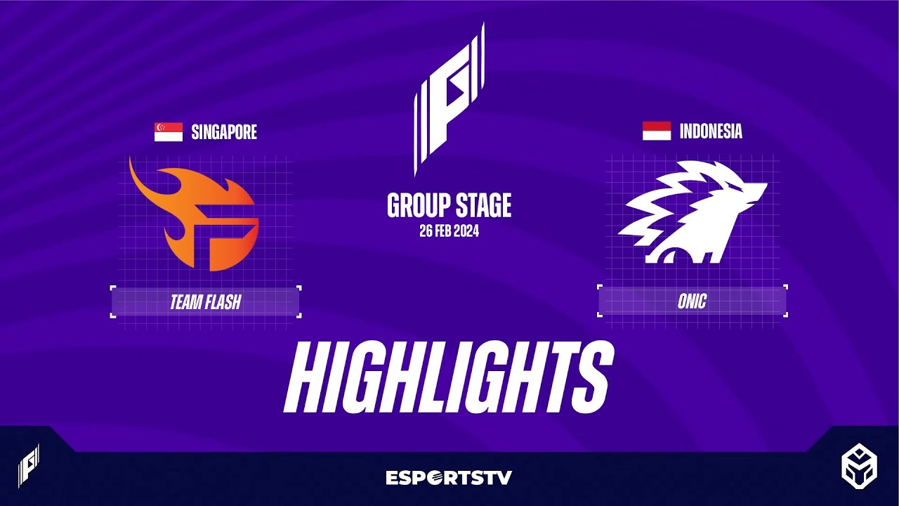ONIC vs Team Flash HIGHLIGHTS Games of the Future 2024 | ONIC VS FL