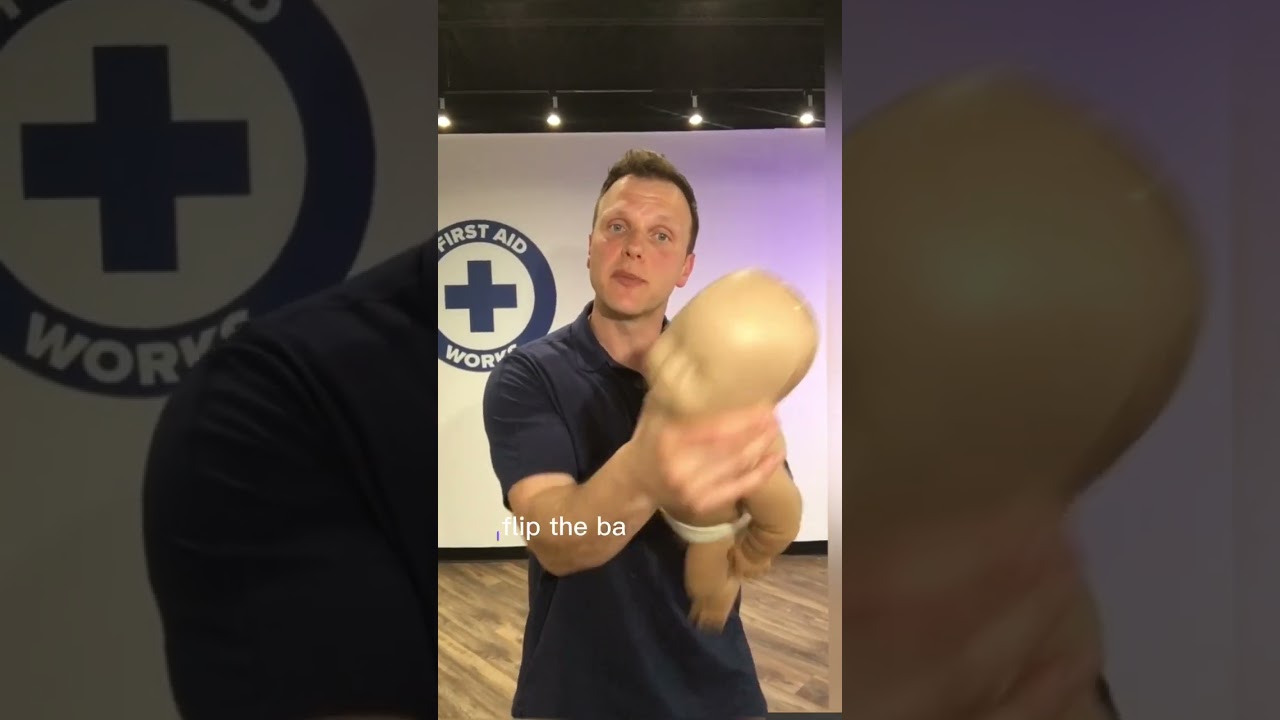 If your baby chokes on food, here&rsquo;s what to do! #firstaid #cpr #firstaidcourses #canada